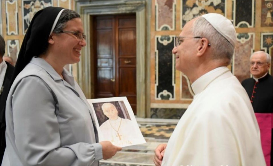 Audiencia con el Papa León XIV